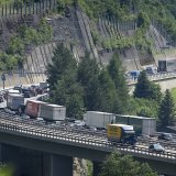 Toujours les bouchons au Gothard (archives).